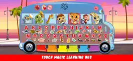 Game screenshot Touch Magic Learning Bus A B C mod apk