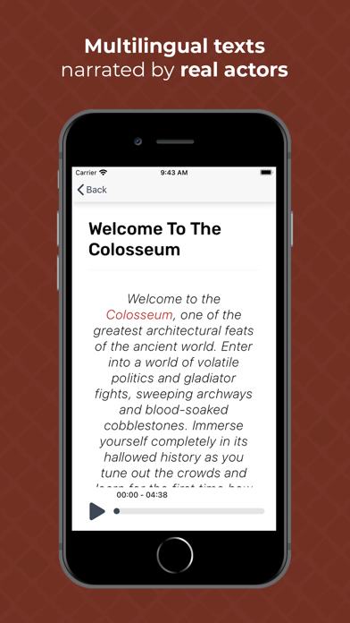 Colosseum & Roman forum Guide Screenshot
