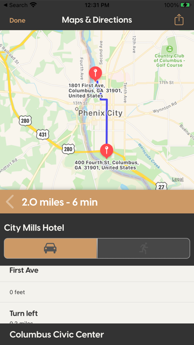 City Mills Hotel Screenshot