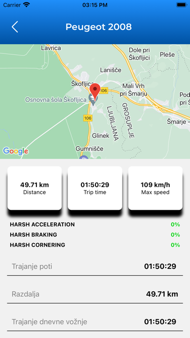GPSy - advanced tracking Screenshot