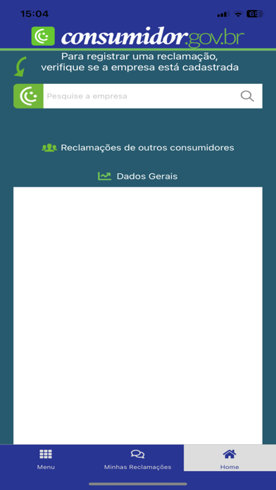 Consumidor.gov.br Screenshot