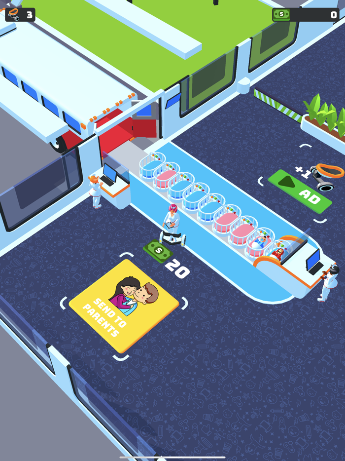Baby Boom Room Hospital Tycoon