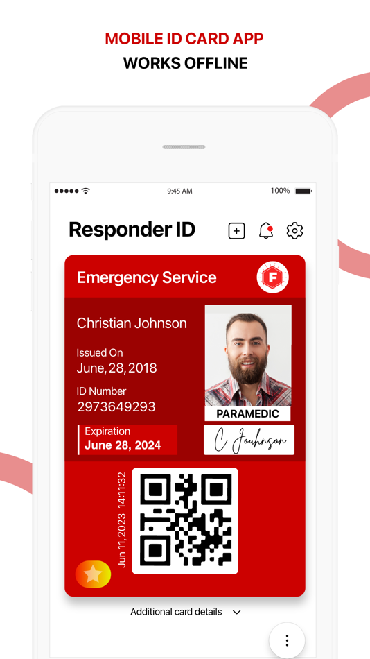 #1. Responder ID: First Responders (iOS) 由: ID123 Inc.