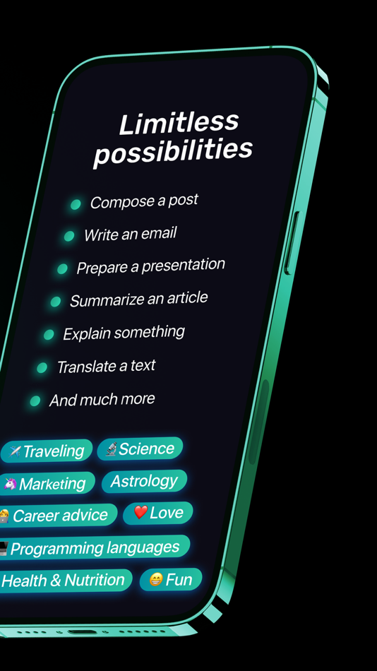 #2. AI Talk: Chatbot, AI Assistant (iOS) بواسطة: Estu LLC