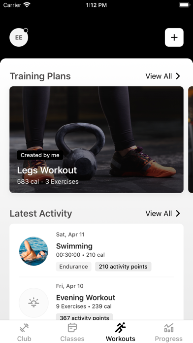 BLOCK Gym Screenshot