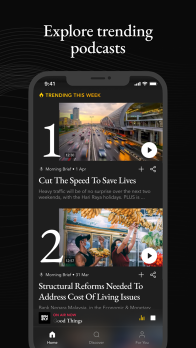 BFM Business Radio Screenshot