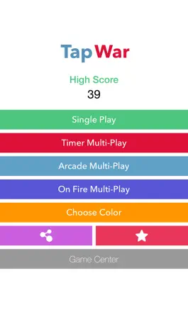 Game screenshot Tap War - Single & Multiplayer apk