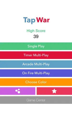 Tap War - Single & Multiplayer screenshot 2