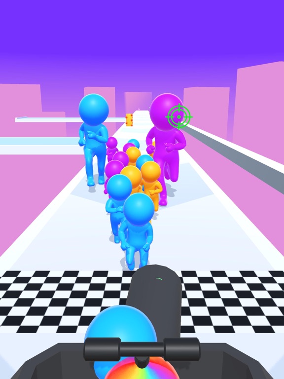 Colorful Ball Gun iPad screenshot