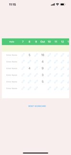 Golf Scorez screenshot 2