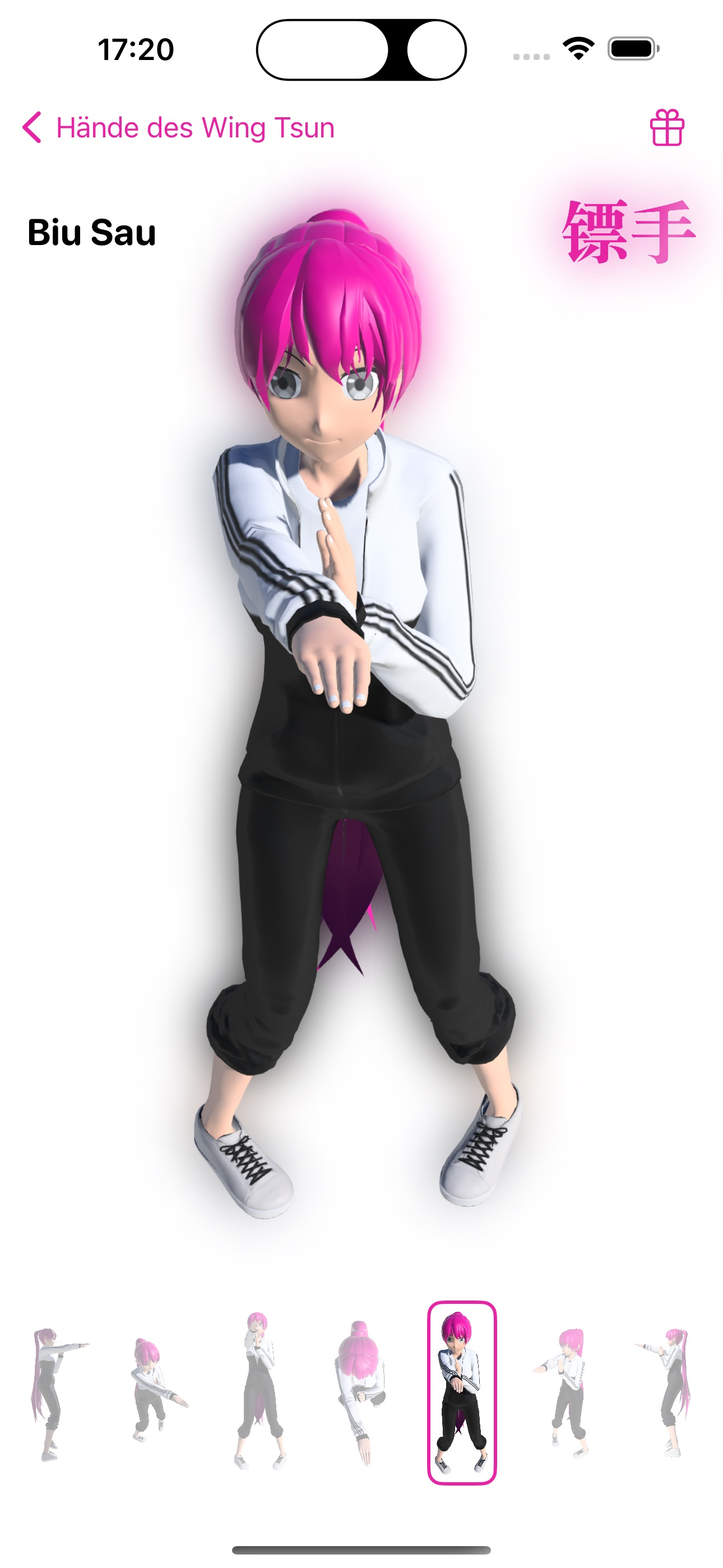 Hände des Wing Tsun