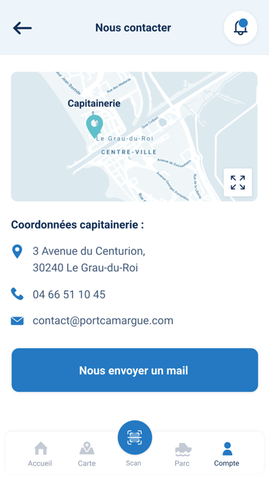 Port Camargue Services Screenshot