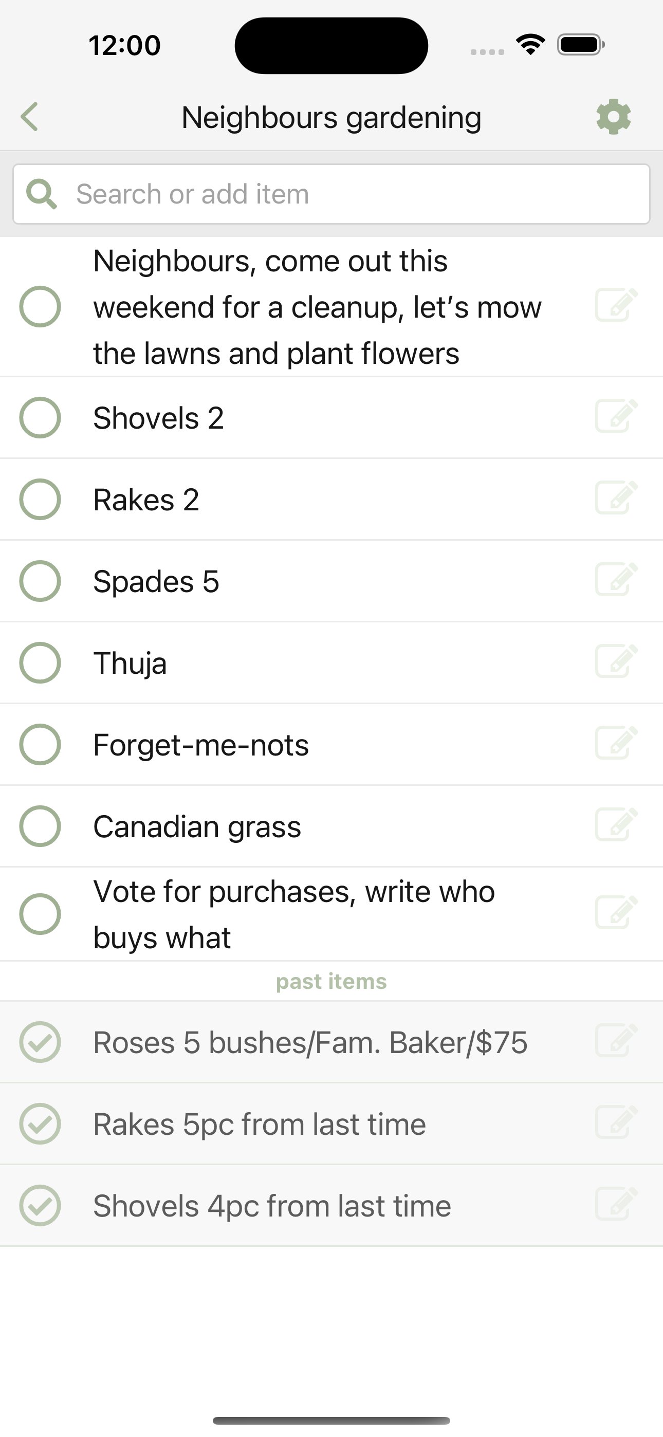 Smart Family Shopping List
