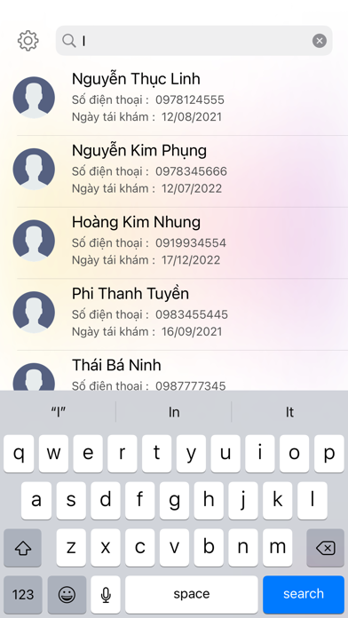 Screenshot #2 pour QLBN - Quản lý bệnh nhân