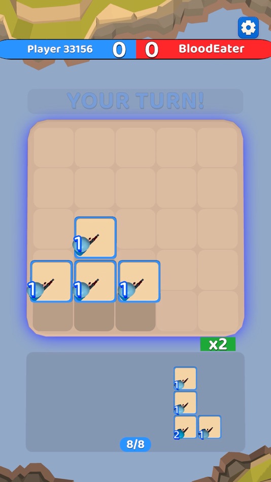 #1. Grid Army (iOS) By: Berat Oguz