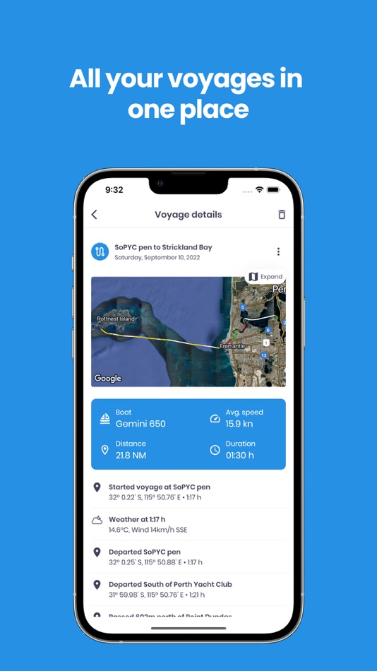 #3. Nebo - Boat Logging Made Easy. (iOS) By: NEBO GLOBAL PTY LTD
