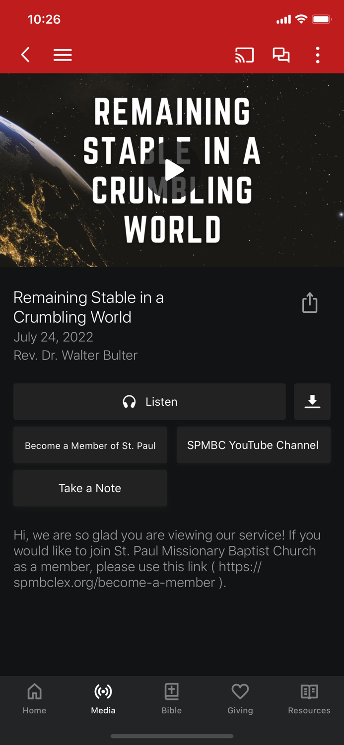 St Paul Baptist Church