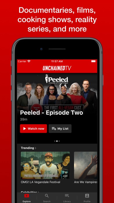UnchainedTV Screenshot