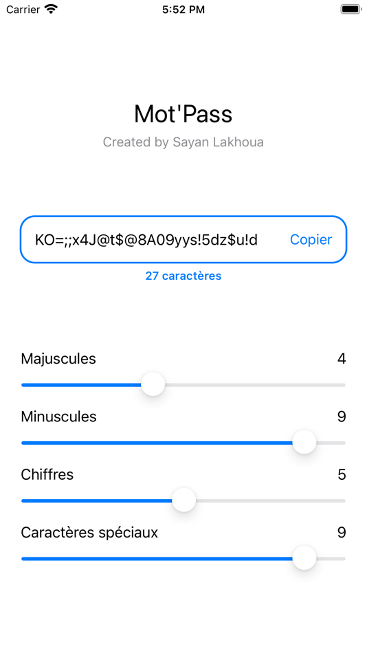 #2. Mot'Pass (iOS) 来自: Nayef Lakhoua