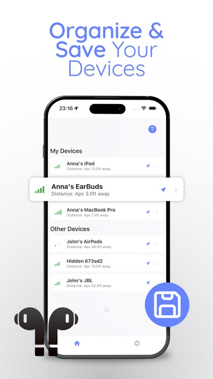 Find My Earbuds - EarBuddy