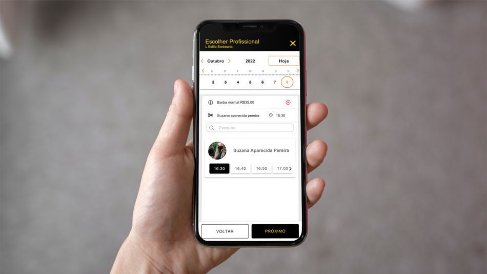 #4. L Estilo Barbearia (iOS) By: Mmtools Consultoria e Projetos De Informatica Ltda - ME