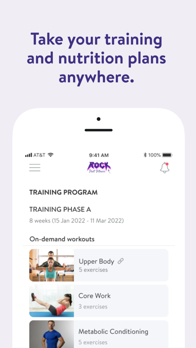 Rock That Fitness Screenshot
