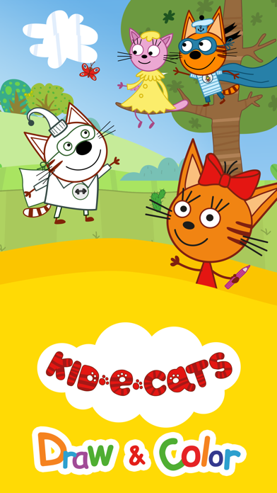 Kid-E-Cats: Draw & Color Games Screenshot