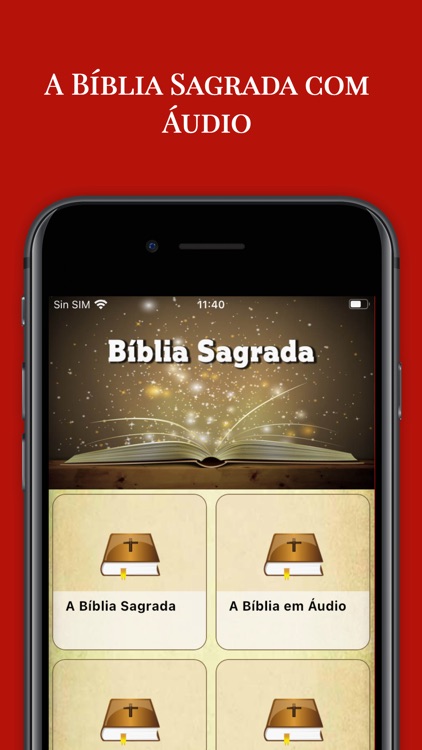 A Bíblia Sagrada com Áudio