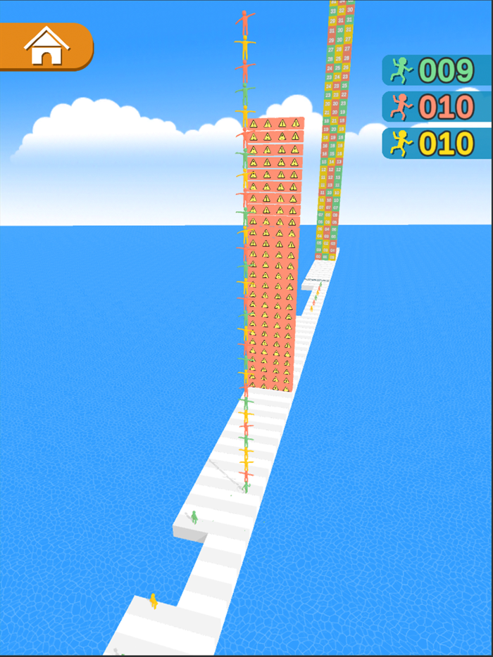 Colorful Runners Tower