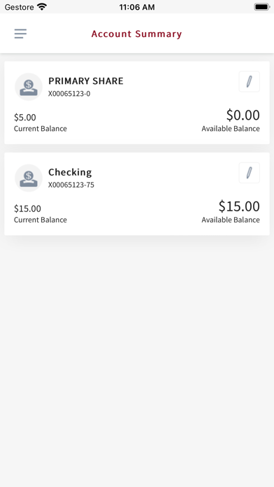 NAECU Mobile Banking Screenshot