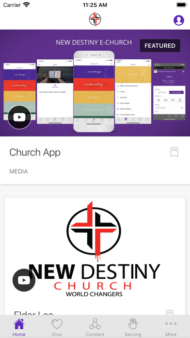 New Destiny E-Church Screenshot