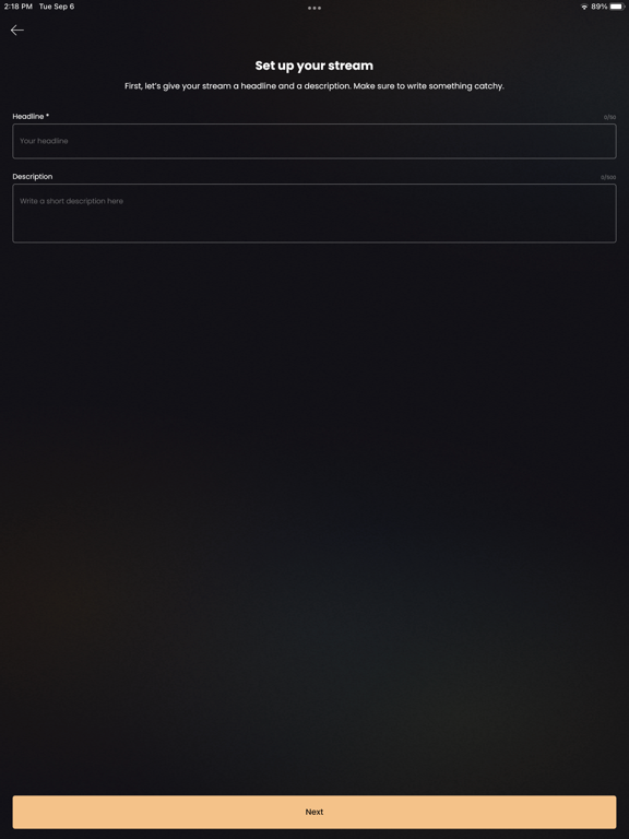 Xeenon iPad screenshot 2 - Photo & Video app
