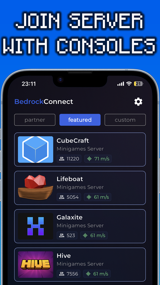 #1. BedrockConnect (iOS) 由: GKM Interactive UG (haftungsbeschränkt)