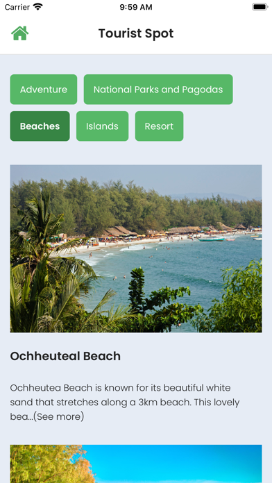 Sihanoukville Tourism Screenshot