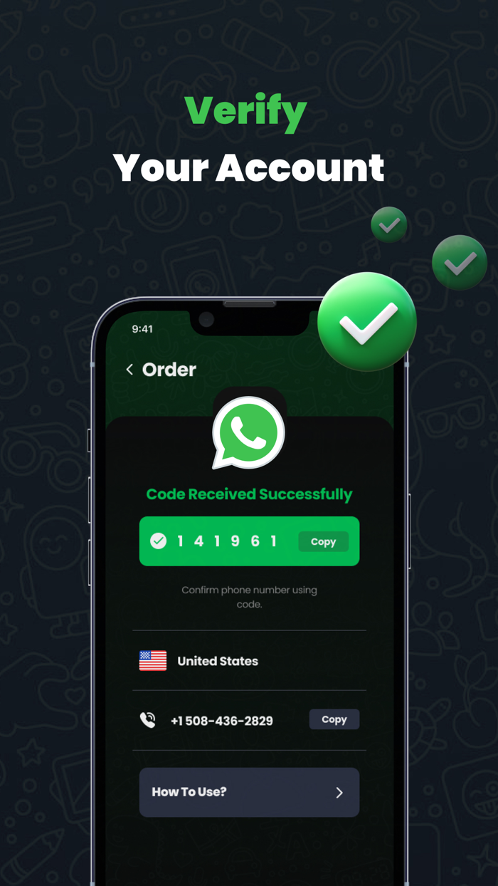 Virtual Number for WA