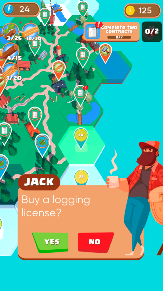 #7. Lumber jack Challenge: Tycoon (iOS) 由: Pixeland LLC