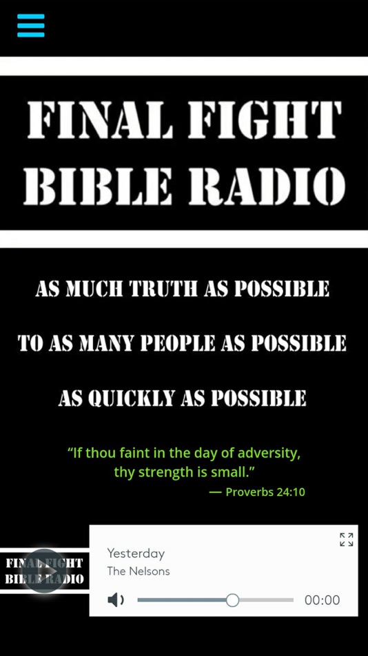 Final Fight Bible Radio - 1.0 - (iOS)