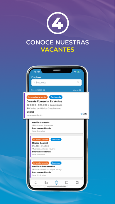 Cvjobs - Búsqueda de empleo Screenshot