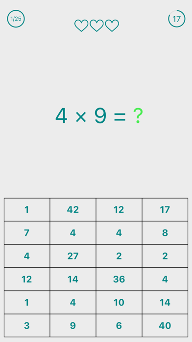 MathematicsGames Screenshot