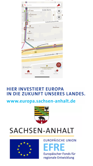 Mein HALLE Unterwegs Screenshot