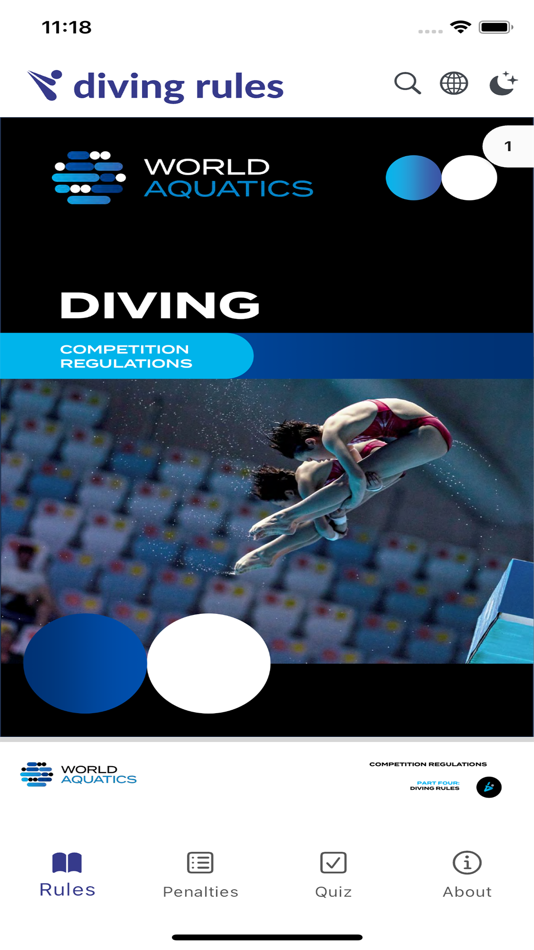 #1. Diving Rules (iOS) 由: Benoit Suzanne