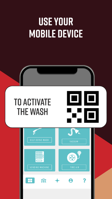My Wash Club App Screenshot