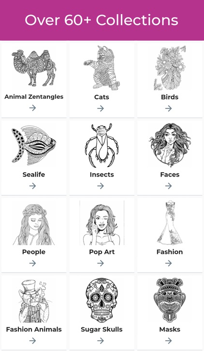 Coloring Book by Number Pro screenshot-7