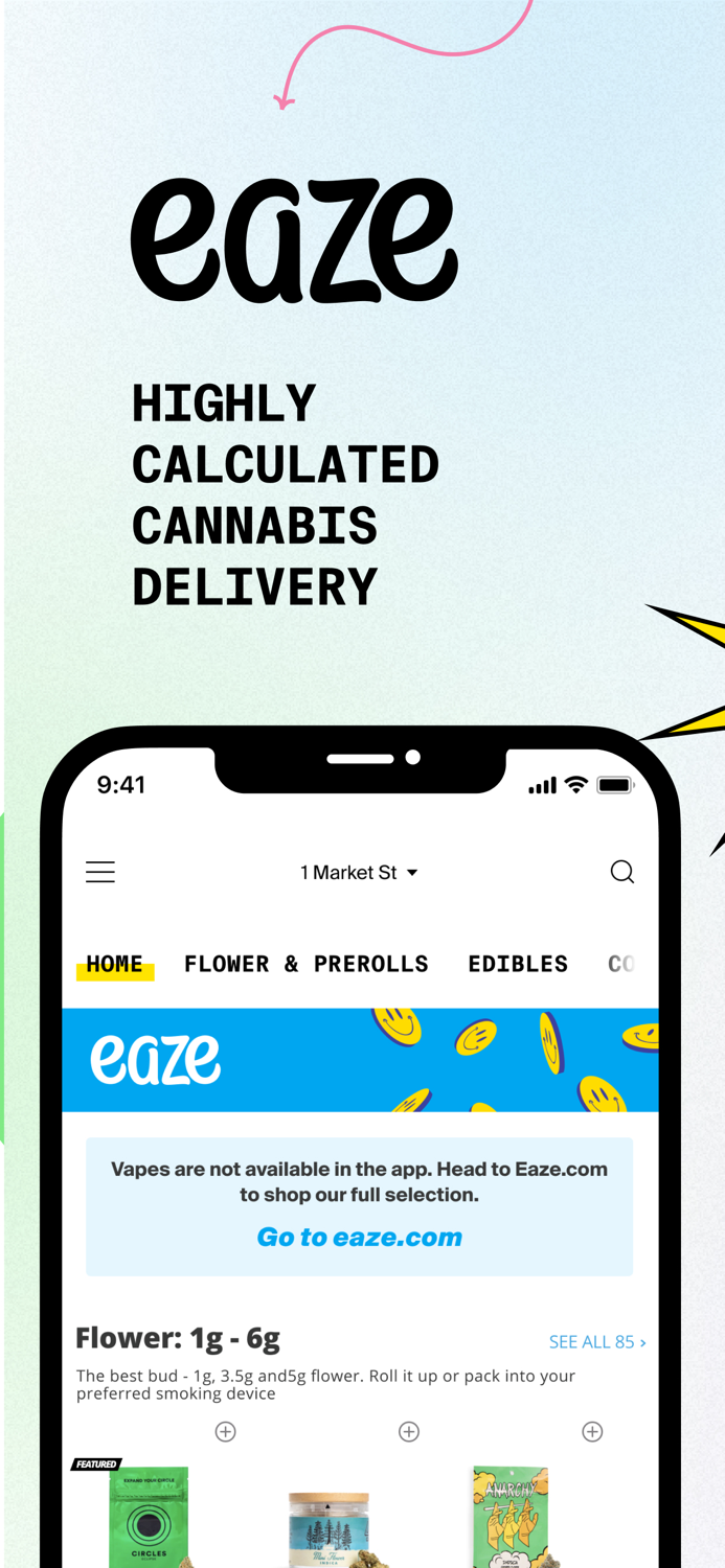 Eaze Cannabis Delivery