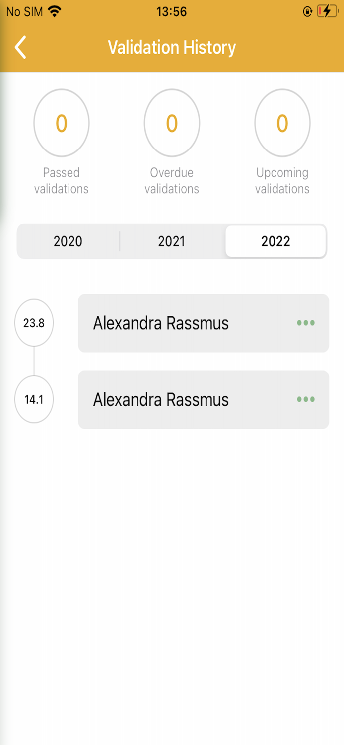 liva license validation
