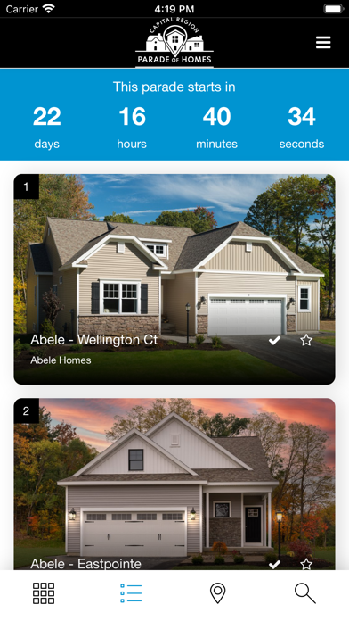 Cap Region Parade of Homes Screenshot