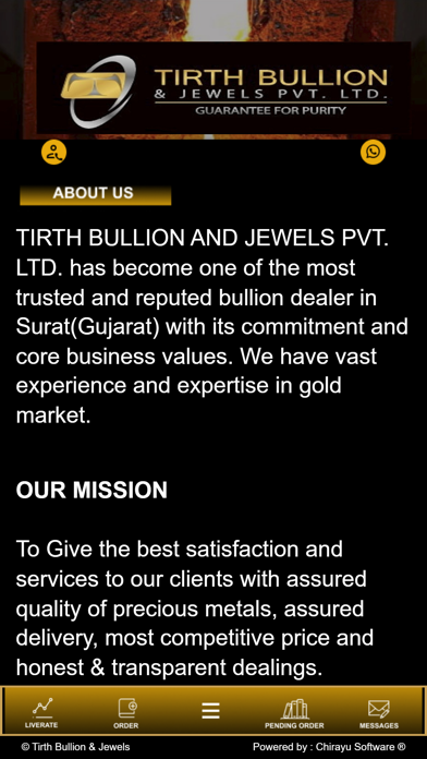 Tirth Bullion Screenshot
