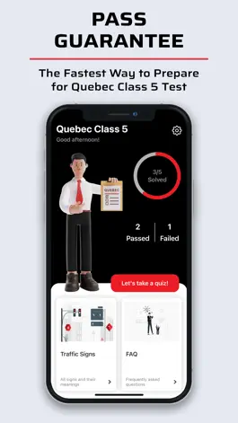 Game screenshot Quebec Driving Test Class 5 mod apk
