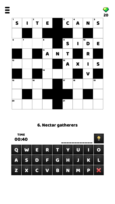 Crypto Crossword Screenshot