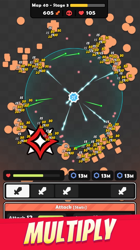 #4. Idle Cannon: Tower TD Geometry (iOS) 来自: Bang Le Hai